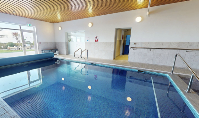 Accessible Hydrotherapy Pool at Maison des Landes Jersey
